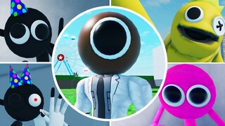 ALL Morphs + NEW (Brown, White) Rainbow Friends Chapter 2 Concept Roblox