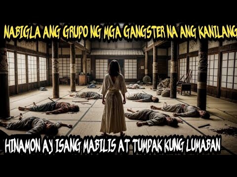 GRUPO NG MGA GANGSTER AY NA BIGLA SA ISANG BABAE NA PAMBIHIRA ANG BILIS AT TUMPAK NA GALAW SA LABAN