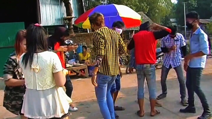 ၁၃ရရ မီးပုံပွဲ(ခ)အ်ှေဒါန် ရောသမမွှေ ဗီဒီယိုရွှေယဉ်ထော