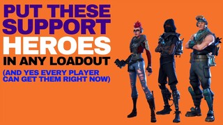 Put These Support Heroes in Any Loadout in Fortnite Save the World