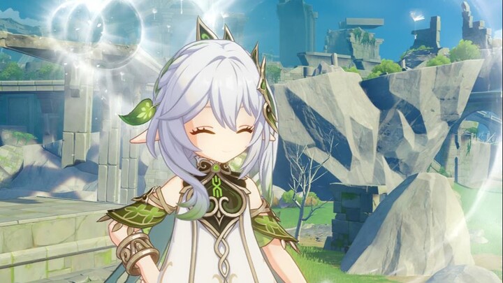 Kalau dapat Sang Dewi Rumput, ayo ajak dia naik perosotan![Genshin Impact]