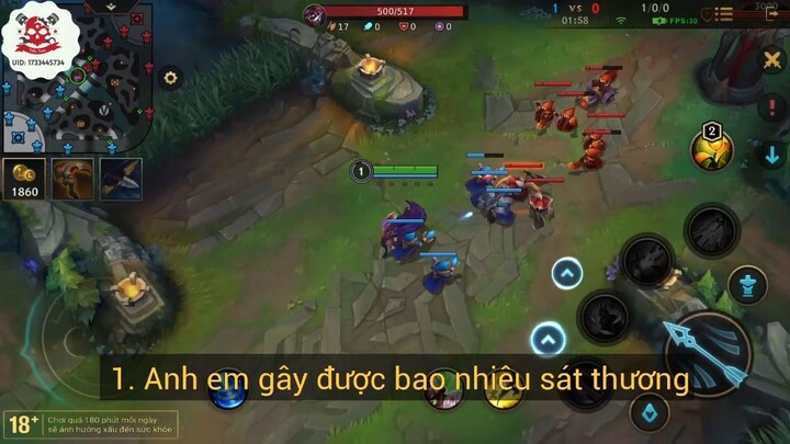 Cách farm lính CỰC KỲ HIỆU QUẢ trong Tốc chiến #gamehay