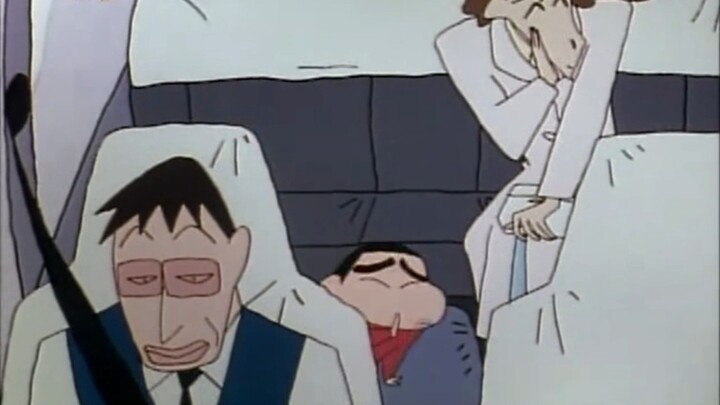 Shin-chan imitates Misae to the core