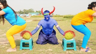 Two Wife New Comedy Video New Funny Video 2022 Ep 152 By Funny Day