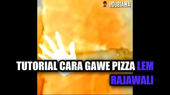 Tutorial Cara Gawe Pizza Lem Rajawali