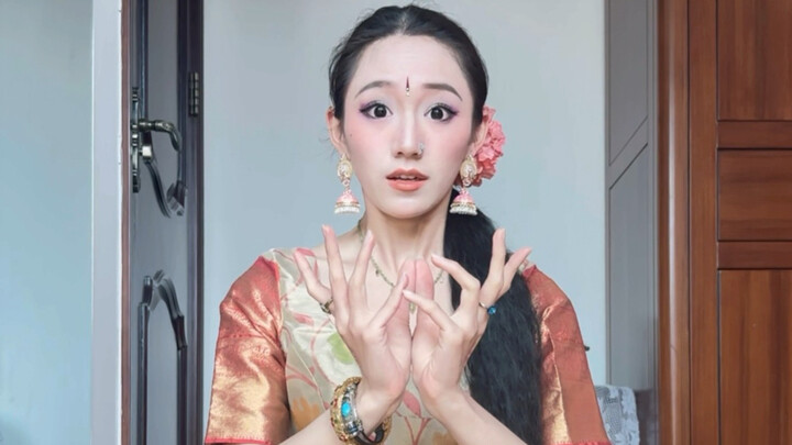 [Indian Classical Dance] To live like a summer bloom, to die like an autumn leaf; youthful beauty fa