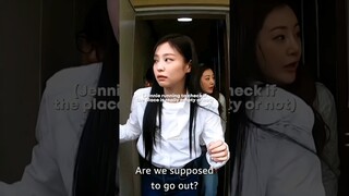 Her reaction lol😭💗 #blackpink #jennie #shorts #apartment404