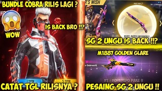 FREE FIRE ❗ BOCORAN EVENT FF BARU, BUNDLE COBRA RILIS LAGI ?, SHOTGUN M1887, JENGGOT BNL, ~ FF