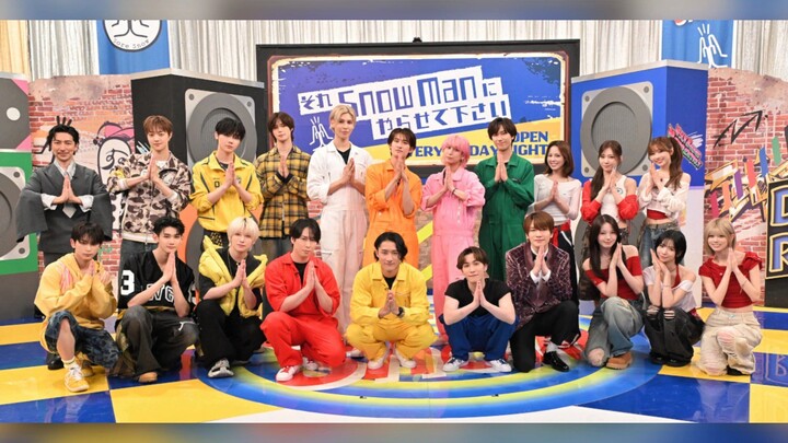 260703 Sore Snow Man Dance Battle &TEAM/NiziU