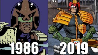 Evolution of Judge Dredd Games [1986-2019]