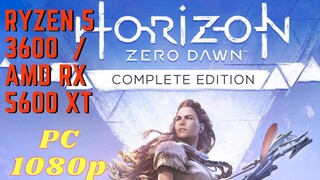 Horizon Zero Dawn (PC) Benchmark Tool / 1080p ULTRA SETTINGS [Ryzen 5 3600 + RX 5600 XT]