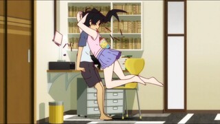 funniest cutest kisses/ hugs in anime