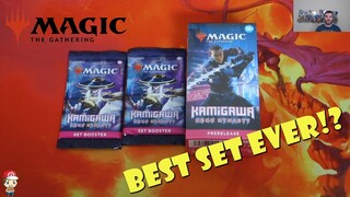 Kamigawa Neon Destiny PreRelease Opening! Best Magic the Gathering Set Ever!?