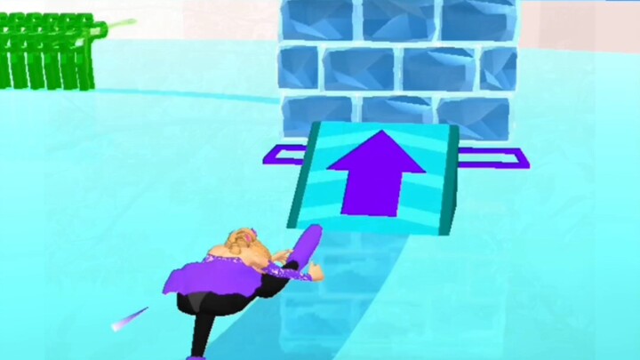 Bididong ikut lomba seluncur es sampai kepalanya bocor berdarah!