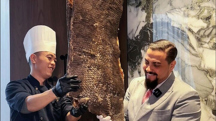 Keluarga, aku berhasil! Hari ini aku makan hidangan termahal dari pesta makanan Manchu-Han, plus ura