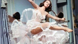 Cyd Charisse in a dance scene from the 1957 film "Glass Stockings"