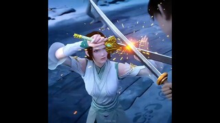 Btth Xiao Yan Protect Nalan Yanran | Battle Through The Heavens Xiao Yan Fight Scene #xiaoyan