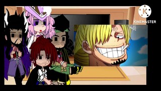 Part 2/Yonkos react to Luffy/Gacha club/One piece