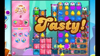 Candy Crush Saga Level 10943 - 3 Stars, 21 Moves Completed