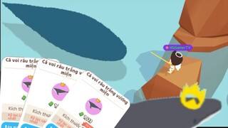 PLAY TOGETHER Săn Cá Voi Râu Trắng Cần Câu Saly Lên Ngay Cá Voi Râu Trắng Vương Miệng HG Gamer