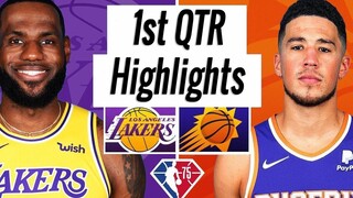 ลอสแอนเจลิสเลเกอร์ส vs โกลเด้น สเตท วอร์ริเออร์ส ไฮไลท์ควอเตอร์แรก เอ็นบีเอ ฤดูกาล 2021-22