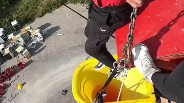 建筑卸料溜槽的 “非常规用法”