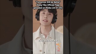 Wang Yibo Is Too Cute 🥺💚 He Uploaded Behind The Scenes For "Tomorrow Will Be Better Place"