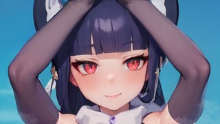 【AI Animation】Yunjin cute shake❤️