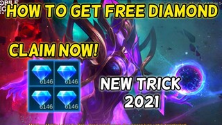 New Trick 2021! How to get free diamond Mobile Legends