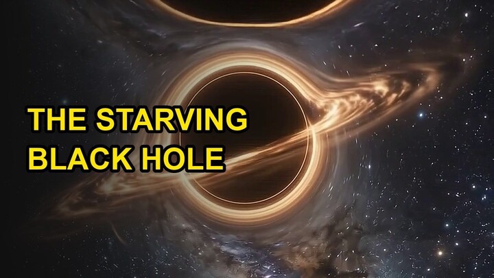 The Milky Way's black hole is starving