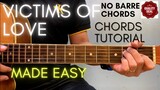 Victims of Love Chords Joe Lamont - (Guitar Tutorial) for Acoustic Cover
