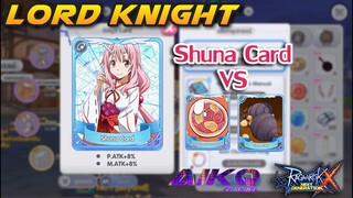 Shuna Card Vs Marine Shpere , Vitata สำหรับลอร์ดไนท์ | Ragnarok Online X Next Generation