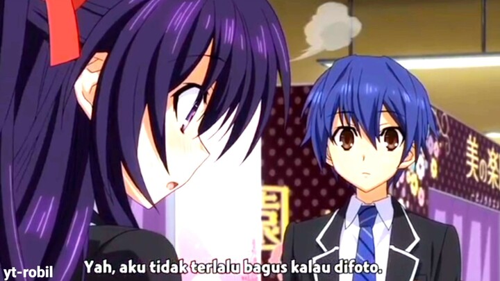 Foto Bareng Touka Dan shido