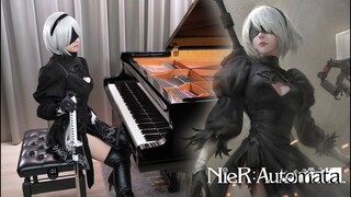 The BEST NieR: Automata Music Piano Medley - Weight of the World / Vague Hope / City Ruins .. -