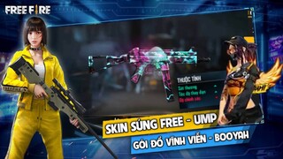 (Free Fire) Garena Tặng Người Chơi Skin Súng Mới UMP Ngày Booyah Miễn Phí Và Gói Đồ Booyah Mới