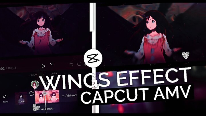 CLEAN Wings Effects (VFX)  || CapCut AMV Tutorial