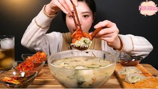 Canh bánh gạo chào đón năm mới 4 #amthuc