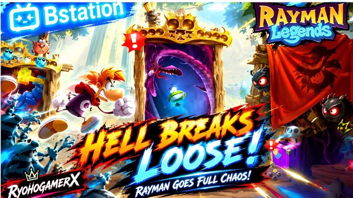 Monster Mengerikan Mulai Mengamuk! | Rayman Legends