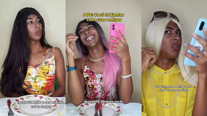 Um jantar de amigas diferente