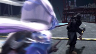 【星穹铁道×战锤40kMMD】 镜流 ⚔️ 克里格 - "Duel"