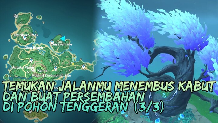 TEMUKAN JALANMU MENEMBUS KABUT DAN BUAT PERSEMBAHAN DI POHON TENGGERAN (3/3)! GENSHIN IMPACT