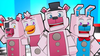 การอัพเกรด Funtime!! FNAF Minecraft สวมบทบาท