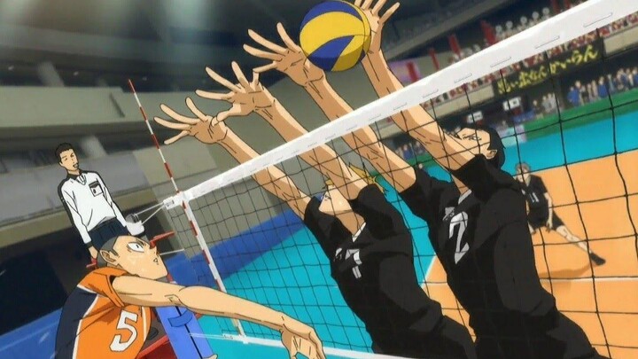 Crow vs Inarizaki "A ST Point T" แจกจ่าย! และ te และ p