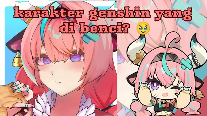 KARAKTER GENSHIN YANG DI BENCII? || GBS (Gambar Bareng Seiyu)