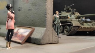 SPY×FAMILY, tetapi di Jerman Timur: 1/48 model adegan garis depan Perang Dingin