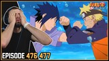 NARUTO vs SASUKE | Naruto Shippuden Reaction & Discussion Episode 476/477