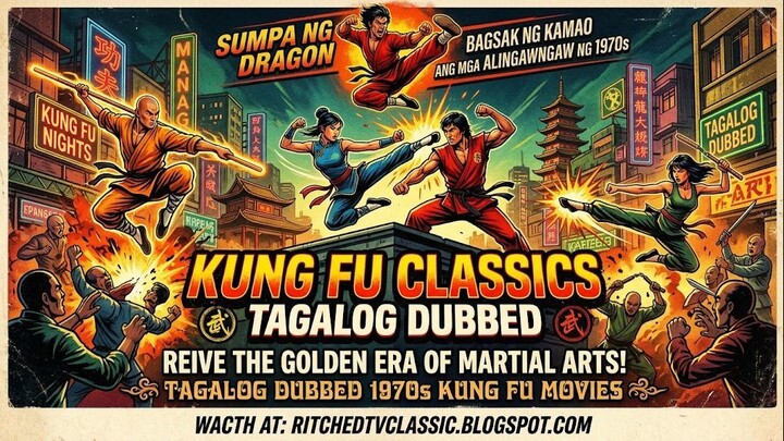 RITCHE DTV CLASSIC BLOGSPOT // TAGALOG DUBBED KUNG FU MOVIES