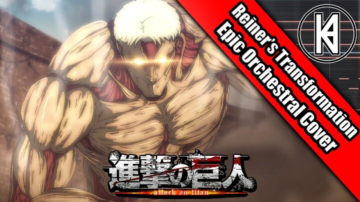 Attack On Titan Season 4 Episode 1 OST -"Reiner's Transformation - Ashes on The Fire" Epic Cover
