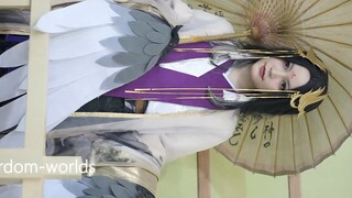 CICF2020 Onmyoji SP Toxiao Gu memenangkan cosplay burung Guangzhou Comic Con