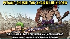 PEDANG SHUSUI TAK AKAN KEMBALI PADA ZORO! 3 PEDANG ZORO SETELAH ARC WANO!